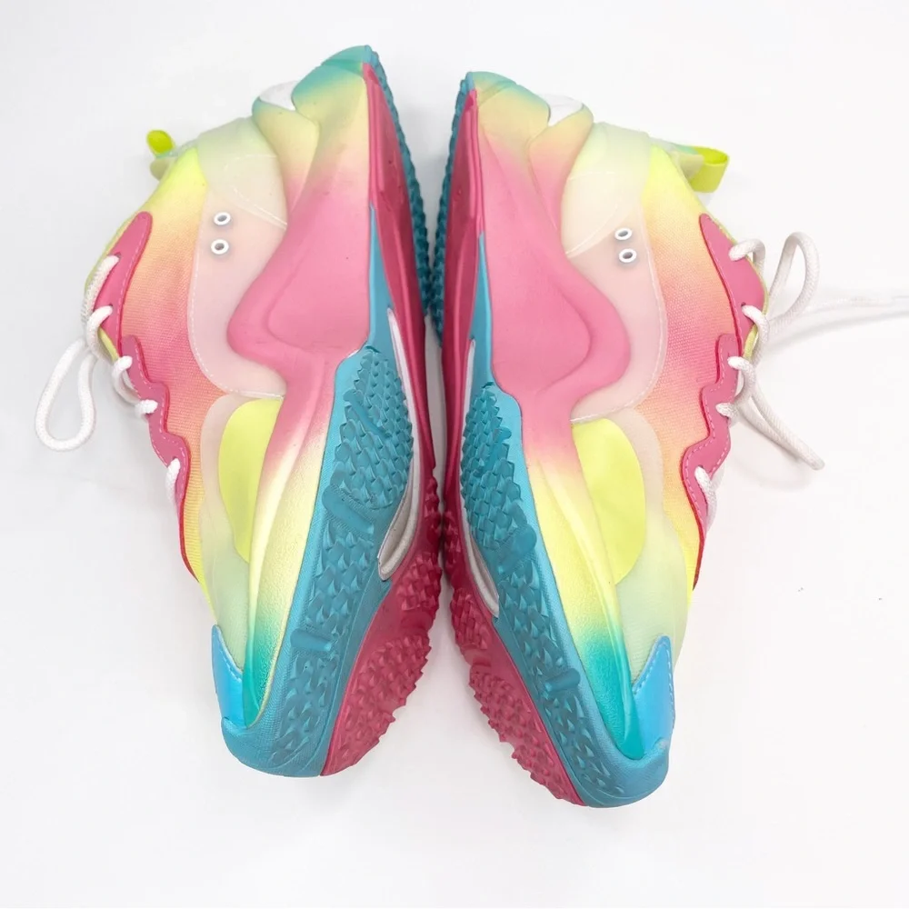 Puma For Free People Movement Rainbow Tie-Dye Rise Sneakers - Picture 10 of 10